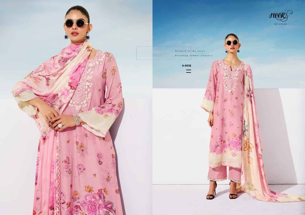 Marina By Kimora 0031 to 0036 Series Designer Festive Suits Collection Beautiful Stylish Fancy Colorful Party Wear & Occasional Wear Pure Muslin Dresses At Wholesale Price